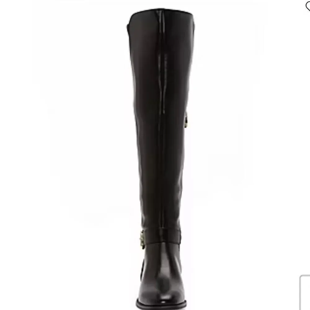 Liz Claiborne Womens Jepson Stacked Heel Over the Knee Boots!